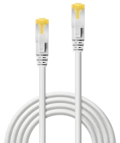 Lindy biela / Patch kábel / Cat7 S/FTP / 2 m / RJ45-RJ45 (47324)