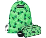 MINECRAFT SET 2 Creeper: peračník, vrecko (A-33223)
