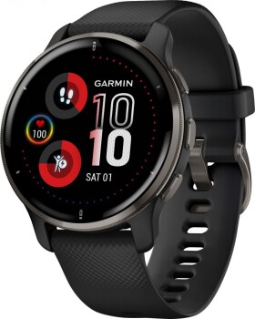 Garmin Venu 2 Plus čierna / Chytré hodinky / 1.3 / BT / ANT+ / Wi-Fi / 5 ATM (010-02496-11)