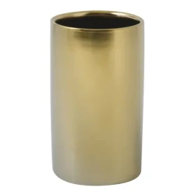 Spirella TUBE-Matt kelímok na kefky matne zlatý / keramika (7610583225115)