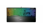 SteelSeries Apex 3 čierna / herná klávesnica / RGB podsvietenie / US layout (64795)