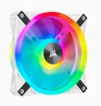 Corsair iCUE QL120 RGB PWM 120mm biela / PWM ventilátor / 120mm / 1500RPM / 26 dBA / Adresovateľné RGB LED (CO-9050097-WW)