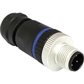 Bulgin PXPPAM12FIM08ASTPG9 guľatý konektor DIN, 1 ks; PXPPAM12FIM08ASTPG9