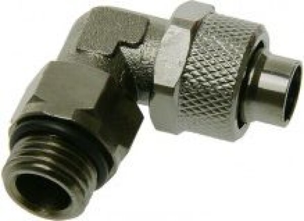 Alphacool 1/4", 13/10mm Čierna niklowana (62116)
