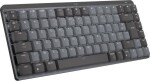 Logitech Logitech Klawiatura Bezdrôtová MX Mini Mechaniczna Podswietlana wydajnosc Grafit