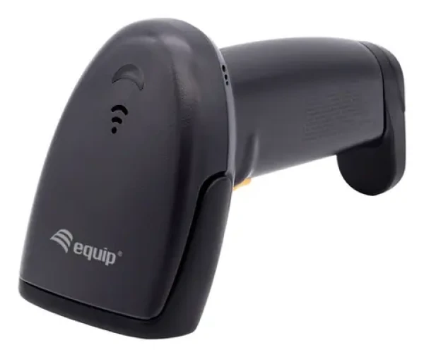 Equip 1D snímač čiarových kódov čierna / Čítačka čiarových kódov / USB / stojanček / IP54 (351020)