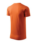 Základné pánske tričko oranžové 2XL