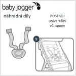 BabyJogger POSTROJ univerzálny vr. spony (NDBJ466130)