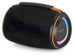 Nedis SPBT2026BK čierna - oranžová / Reproduktor / Bluetooth 5.4 / 40 W / TWS / microSD / USB-C (SPBT2026BK)