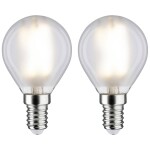 Paulmann 28789 LED En.trieda 2021 F (A - G) E14 4.5 W teplá biela (Ø x v) 45 mm x 78 mm 2 ks; 28789