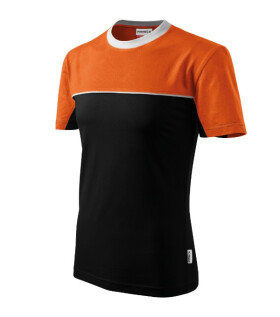 Tričko Colormix unisex oranžové 2XL