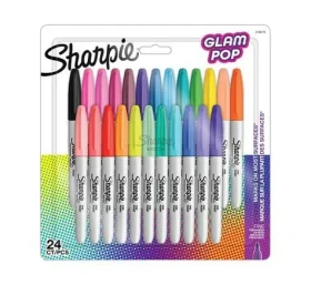 Sharpie Fine Popisovač permanentný Glam Pop / okrúhly hrot F / 24ks (2198779)