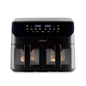Maestro MR-758 čierna / Teplovzdušná fritéza / 2x 4,5 l / 2000 W / 8 programov (MR-758)