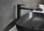CERSANIT - Umývadlo na dosku LARGA Rectangular antracitová mat (50x38) K677-013