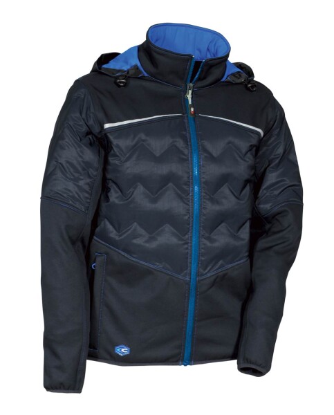 Bunda Cofra POLIGUS Softshell Farba: Námornícka modrá, Veľkosť: L (V377_0_02_Z_L)