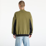 Mikina adidas Equipment Blocked Half-Zip Focus Olive M