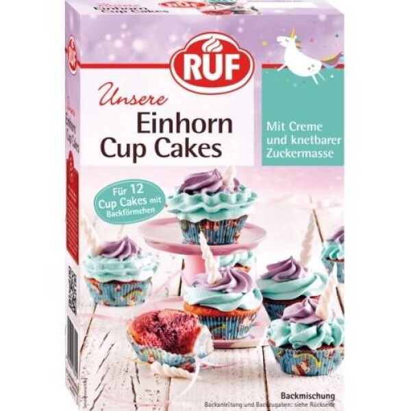 Zmes na farebné cupcaky – Unicorn 365 g - RUF - RUF