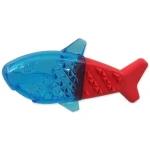 Dog Fantasy Hračka - žralok chladiaci červeno-modrá 18 cm (454-29091)