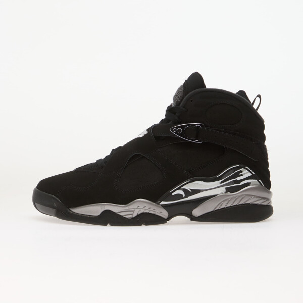Tenisky Air Jordan 8 Retro "Chrome" Black/ White-Lt Graphite EUR 43