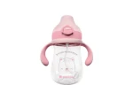 KikkaBoo Hrnček so silikónovým náustkom 6m+ Bear with me Pink
