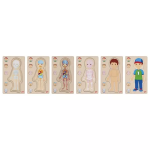 Goki Goki Vrstvené puzzle chlapec