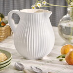 Ib Laursen Keramický džbán Mynte Pure White 2 l