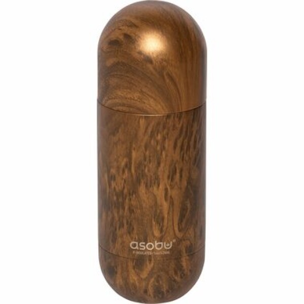 Asobu Orb Bottle wood 0.42 L / Fľaša / nerezová oceľ (SBV30 WOOD)