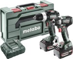 Metabo METABO.Sada COMBO 18V 2.9.3 (BS 18 LT BL + SSW 18 LT 300 BL) 2x5,2Ah METABOX