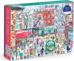Galison Puzzle Vianoce v Greenwich Village