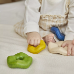 PlanToys PlanToys Stohovanie - zvlnené krúžky