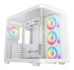 DEEPCOOL CG530U 4F biela / PC skriňa / midi-tower / ATX / 4× ARGB ventilátor / tvrdené sklo (R-CG530U-WHAGA4-G)