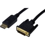 Digitus DisplayPort / DVI káblový adaptér Konektor DisplayPort, DVI-D 24+1pol. Zástrčka 1.80 m čierna AK-340306-020-S Kábel DisplayPort; AK-340306-020-S