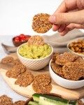 Vilgain Flaxseed Chips – solené 50 g