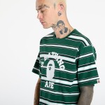 Tričko A BATHING APE College Stripe Tee Green M