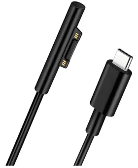 MicroConnect USB-C to Surface čierna / Napájací kábel / 1,5 m (USB3.1CSURFACE)