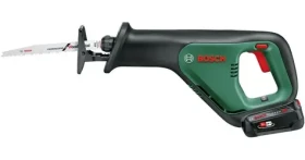 BOSCH AdvancedRecip 18 zelená/čierna / Aku šabľová píla / 18V / SDS upínanie / Li- ION 2,5 Ah (06033B2403)