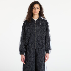 Bunda adidas Firebird Oversized Aop Denim Jacket Black/ Grey Six S