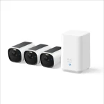 Anker Eufy E40 2K biela / Vonkajšia kamera so solárnym nabíjaním / sada 3ks + jednotka HomeBase 3 (E8144328)