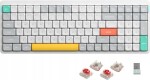 Nuphy - Air96 V2 Wireless Mechanical Keyboard - Bezdrôtová Klawiatura Mechaniczna Slim Ionic White Red