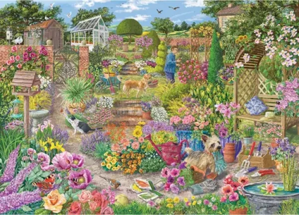 GIBSONS Puzzle Rozkvitnutá záhrada