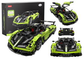 RASTAR Stavebnica Pagani Huayra BC na diaľkové ovládanie 1:8 Rastar zelené