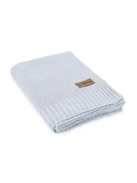 Momi HUG Detská pletená deka šedá (AKCE00060)