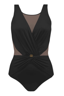 Dámske jednodielne plavky Fashion 7 1006V 19 - SELF černá M
