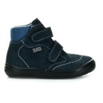 Jonap B3 SV tmavo modré celoročné členkové barefoot topánky 27 EUR