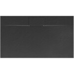 REA - Sprchová vanička Bazalt Long Black 80x120 REA-K3324