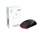 MSI FORGE 340 Wireless čierna / bezdrôtová herná myš / optická / 12000 DPI / 6 tlačidiel / 2.4GHz / BT5.2 / USB (FORGE GM340 WIRELESS BLACK)