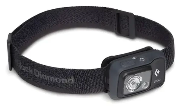 Black Diamond Cosmo 350 šedá / LED Čelové svietidlo / 350 lm / dosvit až 64m (BD6206730004ALL1)