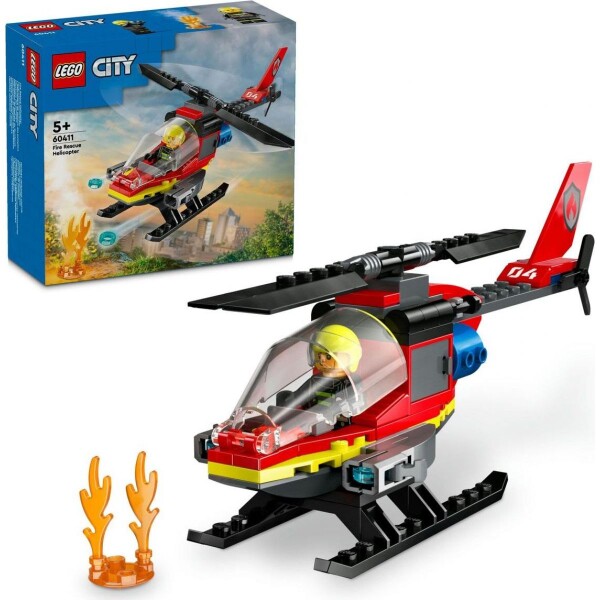 LEGO® City 60411 Hasičský záchranný vrtuľník