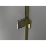 MEXEN/S - Lunar L Duo sprchovací kút dvere krídlové 100 x 80, transparent, zlato 834L-100L-080P-50-00