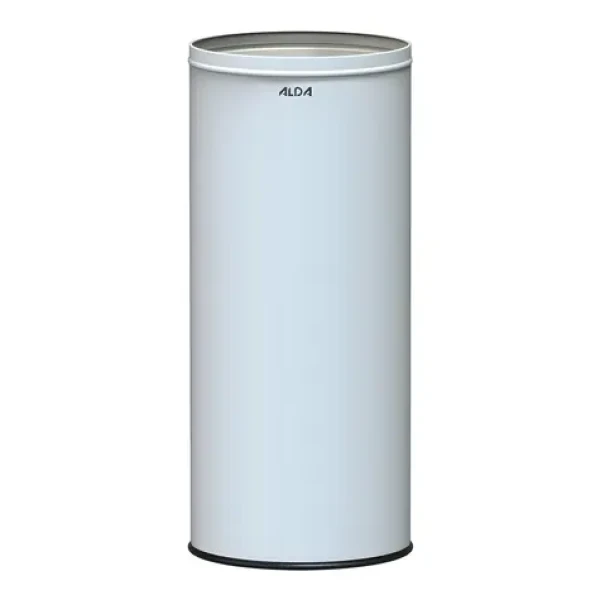 ALDA Room Basket biela / Odpadkový kôš / 45 l / Lakovaná oceľ / Protišmyková základňa